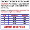 Chuanke Kayak Cockpit Cover UV60+ 420D Oxford Adjustable Canoe Dust-Proof and Waterproof Seat Cover view 2