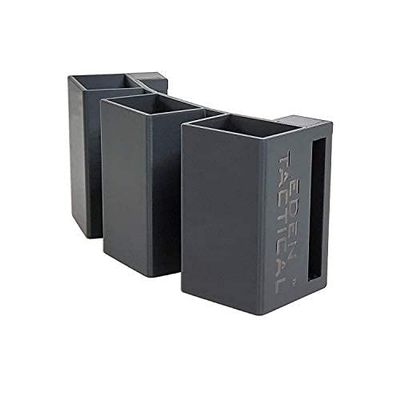Triple Magazine Pouch (OWB) for Springfield XD 9 and XD40, Magazines, 3 in a Row. Adjustable Belt Loops fit: 1.5 inch, 1.75 inch and 2inch Belts.