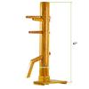 Geniqua Walnut Wing Chun Wood Target Base Training Dummy IP Man Martial Arts Traditional view 2