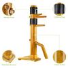 Geniqua Walnut Wing Chun Wood Target Base Training Dummy IP Man Martial Arts Traditional view 3