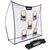 VANCL Football Training Net Portable 7X7ft Knotless Quarterback Throwing Net for Improving Football Accuracy Throwing with 5 Target Pockets &Carry Bag view 1