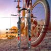 BUCKLOS MTB Suspension Fork 26/27.5/29 Inches,28.6mm Straight Tube Spring Front Fork QR 9mm Travel 100mm Mountain Bike Fork Manual Locking XC Bicycle Forks view 3