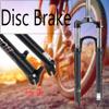 BUCKLOS MTB Suspension Fork 26/27.5/29 Inches,28.6mm Straight Tube Spring Front Fork QR 9mm Travel 100mm Mountain Bike Fork Manual Locking XC Bicycle Forks view 4