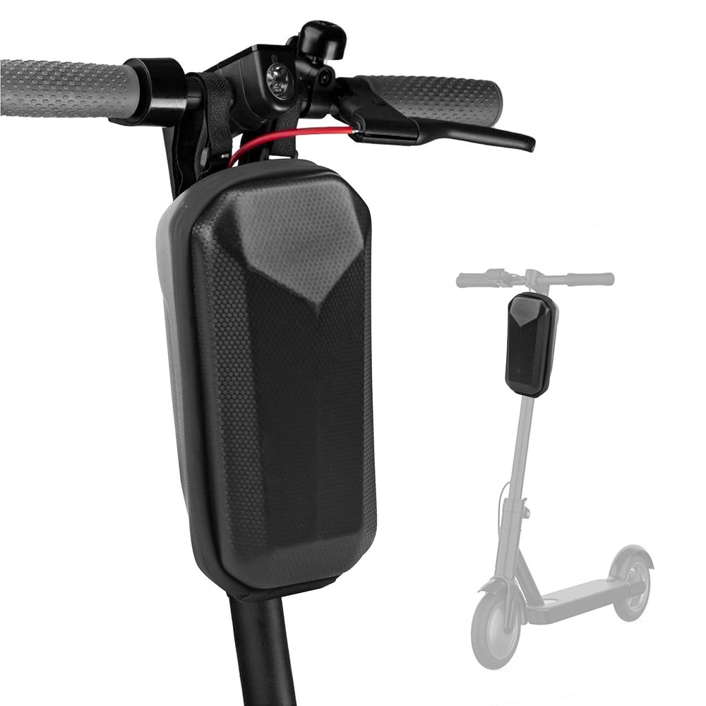 2L Bag Scooter Storage Bag, e-bike Bike Handlebar Bag, Front Hanging Bag for Xiaomi Mijia M365/M365 Pro/Segway ES1/ES2/ES3/Ninebot, for Carrying Charger Tools Repair Large Capacity EVA Hard Shell