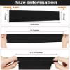 Bememo 16 Pairs UV Sun Protection Arm Sleeves for Men Women Cooling Arm Sleeves for Sports Workouts Tattoo Covers(Black) view 2
