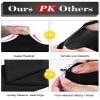 Bememo 16 Pairs UV Sun Protection Arm Sleeves for Men Women Cooling Arm Sleeves for Sports Workouts Tattoo Covers(Black) view 4