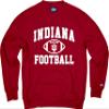 Blue 84 Men's Indiana Hoosiers Crewneck Sweatshirt Team Color Football, Team Color, XX-Large view 3