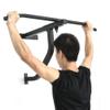 ZHANGQINGXIU Heavy Punch Bag Wall Bracket,with Pull Up Bar Heavy Gym Iron Chin Up Bar with Punch Bag Bracket Wall Mounted Ceiling Frame Outdoor Fitness Boxing MMA view 2