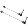 catazer Ultralight Titanium Bicycle QR Skewer 48g Ti-Axis Quick Release MTB Road Bike Bicycle Quick Release Set (Black) view 1