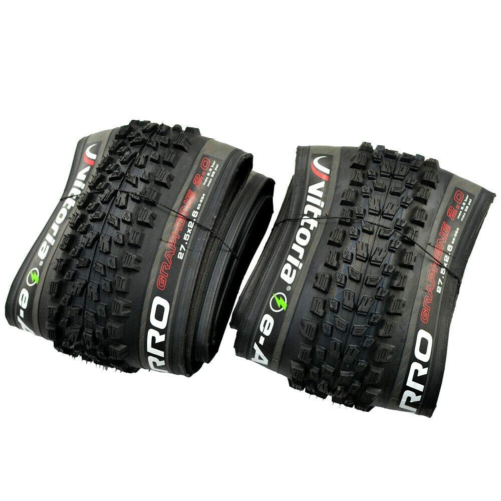 Vittoria E-AGARRO G2.0 27.5x2.6 4C TNT Trail Folding E-MTB Tire, 2 Tire, VT2239