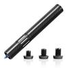 KONLLEN Threaded Carbon Fiber Pool Cue Extension with 3 Bumpers  Bullet-Shaped Joint for Stable Fit  Preserves Balance & Stroke Feel  Tool-Free Installation view 1