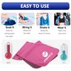 YQXCC 4 Pack Cooling Towels | 40"x12" | Cool for Neck and Face | Microfiber Soft Breathable Chilly | for Yoga, Sport, Golf, Gym, Camping, Running & More Activities view 4