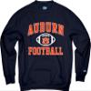 Blue 84 Men's Auburn Tigers Crewneck Sweatshirt Team Color Football, Team Color, X-Large view 3