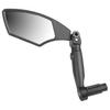 M-Wave Unisex Adult Spy Space Barend Bicycle Mirror - Black view 1