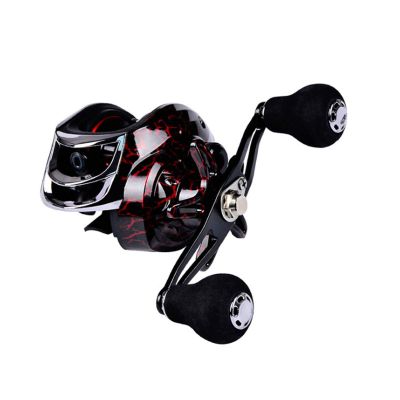 Baitcasting Reels, 7.1:1 Gear Ratio Ultra Smooth Aluminum Spinning Fishing Reel with 10 Magnetic Braking System, 22LB Carbon Fiber Drag, 18+1 Ball Bearings Anti-Corrosion Baitcaster Reel
