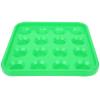 Billiard Ball Tray, 16 Holes Pool Ball Tray Billiard Ball Holder Tray Snooker Ball Storage Tray Pool Table Accessories 16 Balls(Green) Billiards Supplies view 2