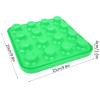 Billiard Ball Tray, 16 Holes Pool Ball Tray Billiard Ball Holder Tray Snooker Ball Storage Tray Pool Table Accessories 16 Balls(Green) Billiards Supplies view 4