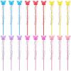 Skylety 18 Pcs Butterfly Fairy Wands, 6 Colors Princess Party Wands Kids view 1