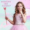 Skylety 18 Pcs Butterfly Fairy Wands, 6 Colors Princess Party Wands Kids view 4