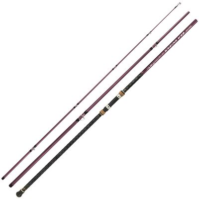 Berrypro Surf Spinning & Casting Fishing Rod Carbon Fiber Travel Fishing Rod (9 Feet /10 Feet /12 Feet) (13'3''-Spinning 3-Piece)