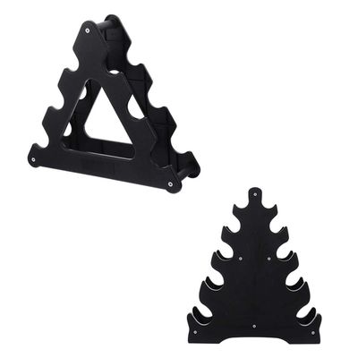VOSAREA 2pcs Dumbbell Storage Bracket Dumbbell Organizer for Home Gym Office Use Space-saving Display Rack Sturdy Design for Optimal Weight Storage