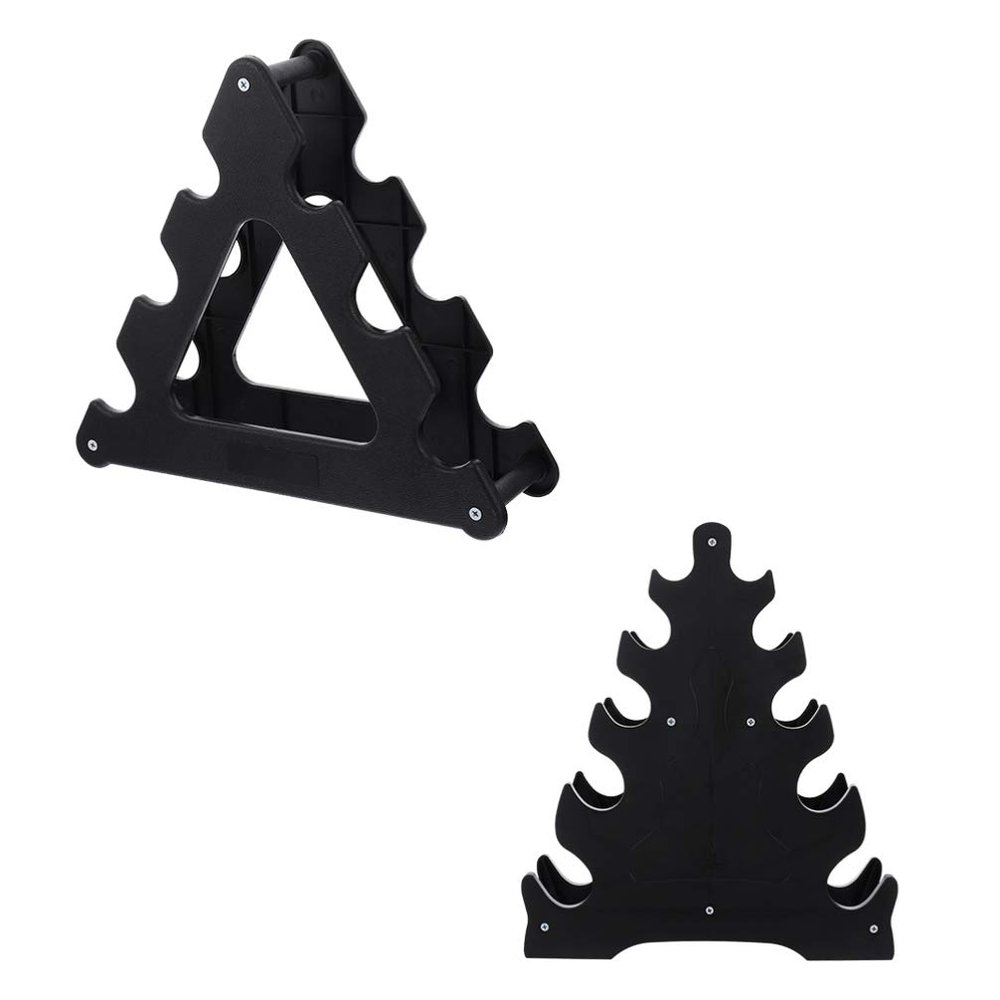 VOSAREA 2pcs Dumbbell Storage Bracket Dumbbell Organizer for Home Gym Office Use Space-saving Display Rack Sturdy Design for Optimal Weight Storage