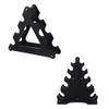 VOSAREA 2pcs Dumbbell Storage Bracket Dumbbell Organizer for Home Gym Office Use Space-saving Display Rack Sturdy Design for Optimal Weight Storage view 1