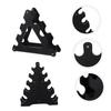 VOSAREA 2pcs Dumbbell Storage Bracket Dumbbell Organizer for Home Gym Office Use Space-saving Display Rack Sturdy Design for Optimal Weight Storage view 4