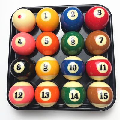 16 Holes Billiard Ball Tray, Pool Ball Tray Billiard Ball Holder Tray Snooker Ball Storage Tray Pool Table Accessories(Black)