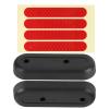 Keenso 2PCS Rear Fork Decorative Cover, Rear Fork Decorative Cover Reflective Sticker Fit for G30 Electric Scooter(red) Electric Modification Accessories view 1