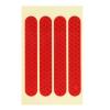Keenso 2PCS Rear Fork Decorative Cover, Rear Fork Decorative Cover Reflective Sticker Fit for G30 Electric Scooter(red) Electric Modification Accessories view 2
