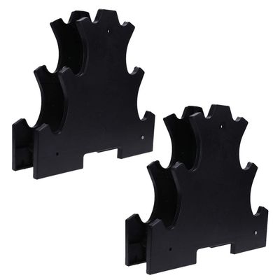Vertical Dumbbell Holders Tower 2pcs Dumbbell Storage Rack Compact Lightweight for Home Gym Friends Present