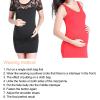 Fake Pregnancy Belly, Artificial Silicone Breathable Pregnant Belly Lightweight Easy to Use Fake Pregnant Belly with Shoulder Strap for Costumes Cosplay Performance Props Role Playing(2-4 Months) view 4