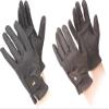 Aubrion PU Riding Gloves - Maids (Brown, Medium) view 1