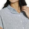 Weatherproof Vintage Ladies' Tie Front Top (Blue, X-Large) view 2