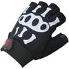 Mens Youth Skeleton Fingerless Cycling Gloves Anti-Slip Breathable Biking Gloves witth Gel Palm MTB DH Road Bicycle Motorcycle Gloves view 1