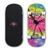 Shark Wheel Tie Dye Street Skateboard, Complete Skateboard with 54MM, 99A Twisted Shark Wheels for Road Skating view 1