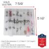 Wild Water Fly Fishing 123 Premium Flies Assortment with 2 Clear Fly Boxes incl. Dry, Caddis, Nymph for Bass, Panfish, Trout, Crappie, Pike, Sunfish view 3