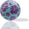 Blue Hibiscus Golf Balls 12 Pack - Great Gift Idea view 3