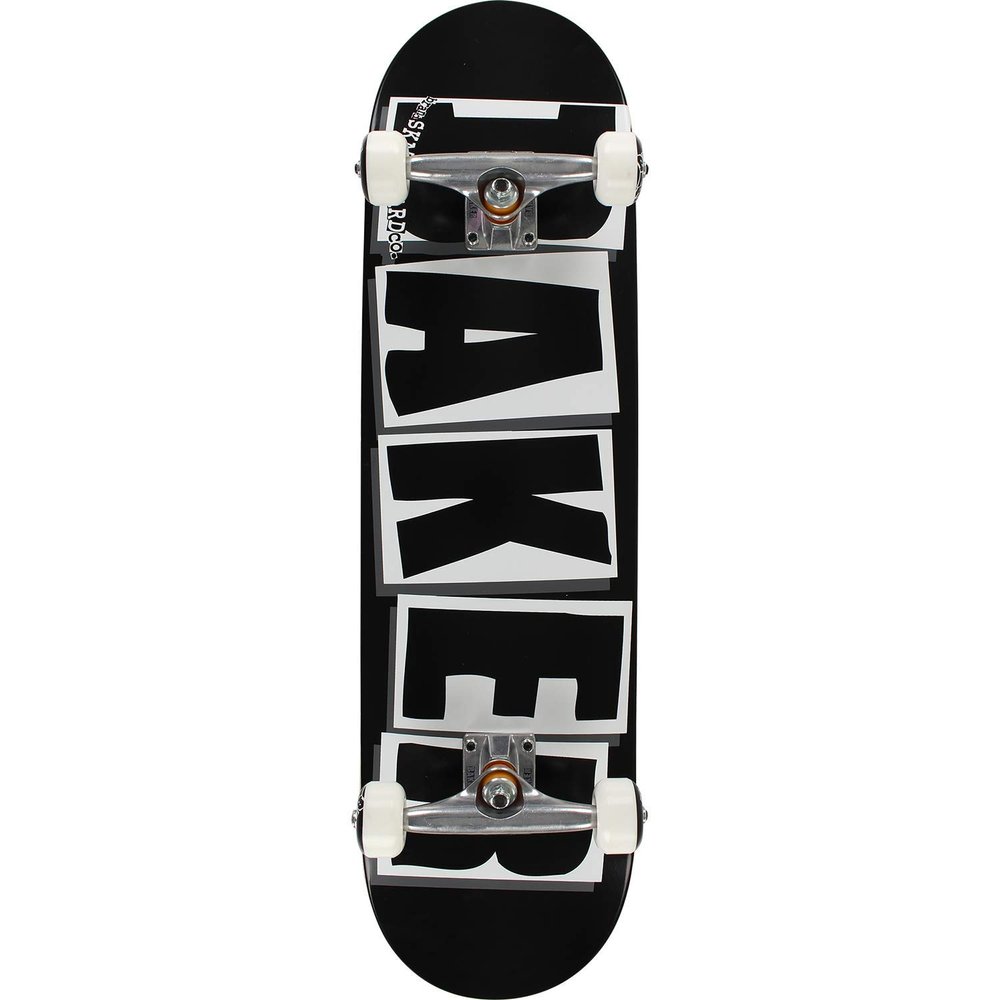 Baker Brand Logo Complete Skateboard -8.5 Black/White