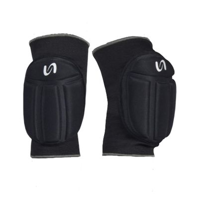 Neoprene Knee Pad Black - Karate, Taekwondo, MMA, Kickboxing Combat Training & Sparring and General Use. (L/XL)