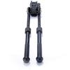 Gotical Mlok Bipod for Rifles | Rotated 360 Degrees with 5 Locking Positions | 6.5 to 9 Inch Bipods Height Folding Adjustable Hunting Bipod Fit for Mlok Rail (Black - 1) (Black 4) view 3