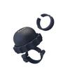 Crane E-ne Revolver Bike Bell, for E-Bikes, City Bikes, Moutain Bikes, and Cruisers. Fits Bars diameters 22.2 to 25.4mm view 2