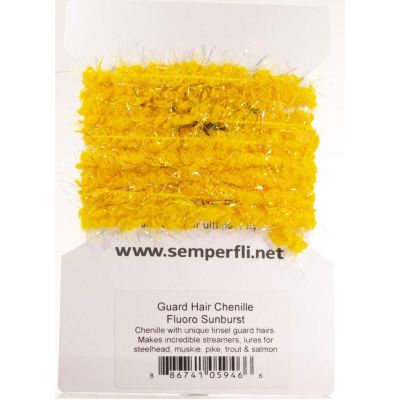 Semperfli Guard Hair Chenille Fl. Orange Sunburst