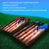 GRAPHIX EXPRESS - C196 American Flag - Patriotic Cornhole Board Wrap - Laminated Weatherproof Vinyl Decal - Easy Bubble-Free Application - Stickers Dimensions: 2' x 4' - Set of 2 view 3