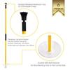 KINGTOP Golf Flagstick Mini, Putting Green Flag for Yard, 3 Feet Flagpole 2-Section Design, Golf Pin Flags Hole Cup Set, 4" Putting Cup, Numbered# 7-9 view 2