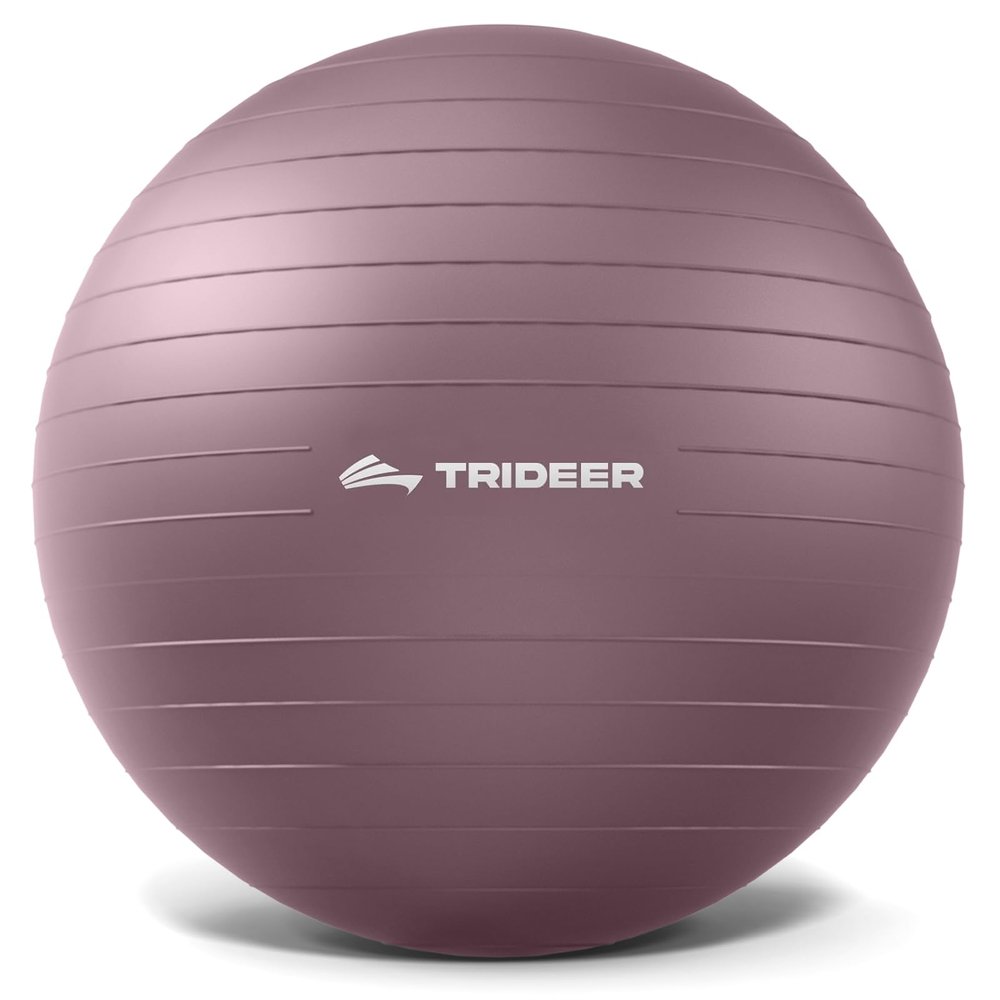 Trideer Yoga Ball for Pregnancy Office Ball Chair Exercise Ball for Birthing, Labor, Stretching & Core Workout Anti-Burst, Slip-Resistant for Home Gym, Flexible Seating & Physical Therapy