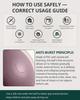 Trideer Yoga Ball for Pregnancy Office Ball Chair Exercise Ball for Birthing, Labor, Stretching & Core Workout  Anti-Burst, Slip-Resistant for Home Gym, Flexible Seating & Physical Therapy view 2