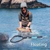 Floating Fishing Net - Collapsible Telescopic Pole Freshwater Saltwater Landing Net Trout Bass Steelhead Salmon Kayak Folding Rubber Coated Net Extend to 41inches view 3
