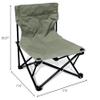TIYASTUN Low Beach Chairs for Adults,Lightweight Camping Chair, Camp Chair, Folding Chairs for Outside Folding Lawn Chairs for Camping Beach Concert, Low Profile Low Back view 3